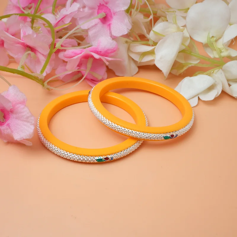 Elegant Bangle Bracelets for Wedding Wear-Elegant Silver Bangle for Women – Timeless, Stylish, and Durable.