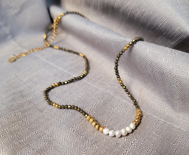 Elegant Chain Necklace for Weddings-Empress Necklace