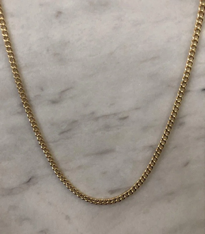 Minimalist Necklace for Every Day-Thick Chain