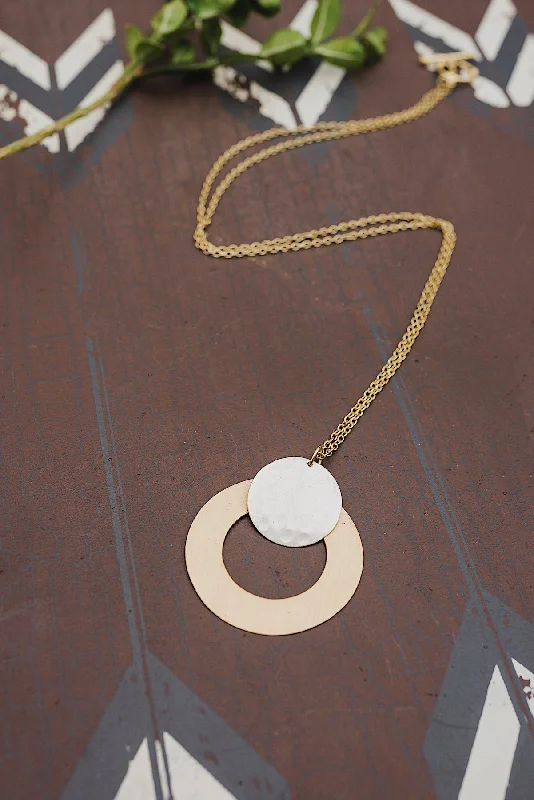 Minimalist Gold Necklace-Vitana Necklace