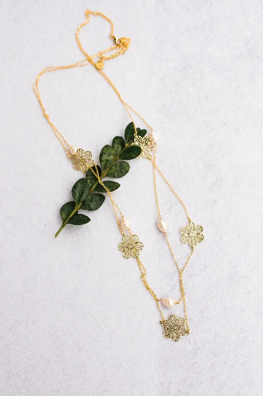 Minimalist Necklace for Every Day-La Fleur Necklace