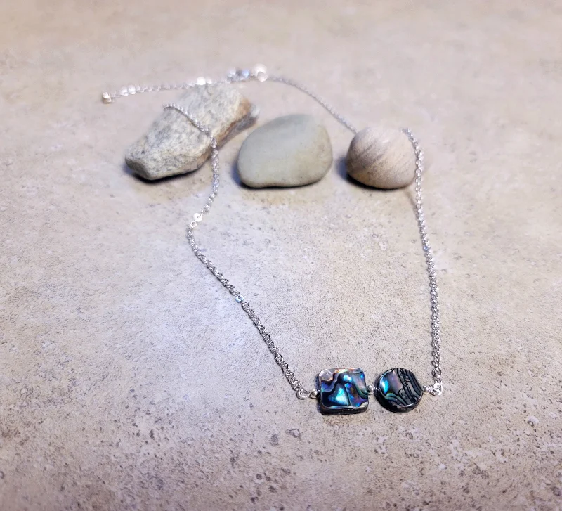 Choker Necklace for Women-Abalone Pathway Necklace