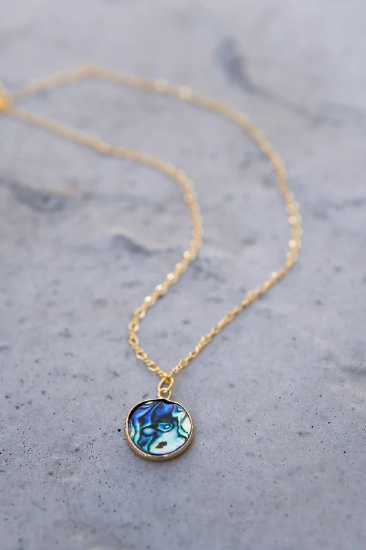 Statement Necklace with Gemstones-Waves of Gold Necklace