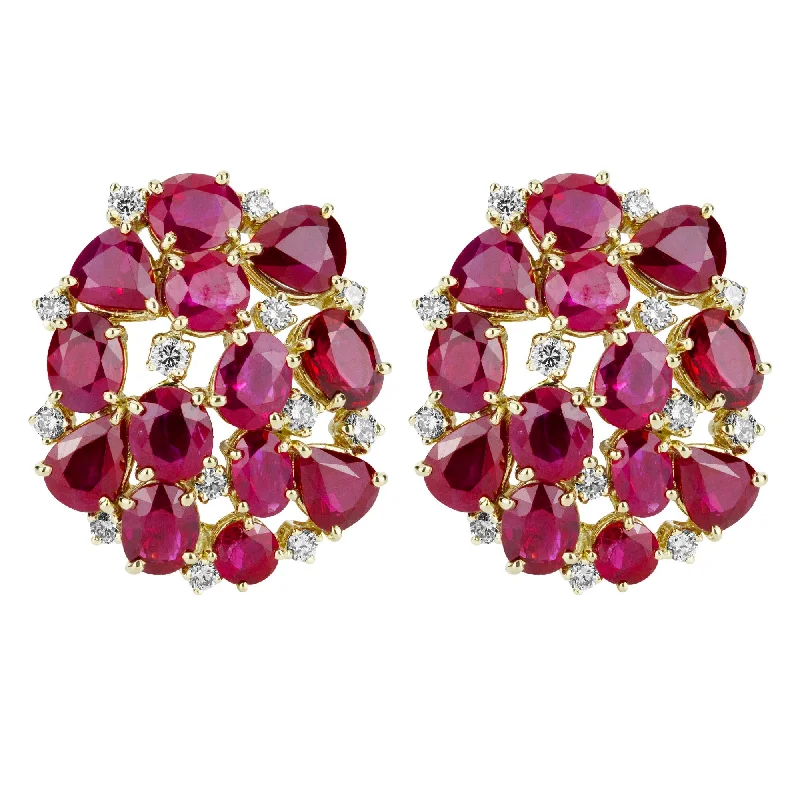 Timeless Pearl Earrings for Wedding Look-Earrings - Ruby And Diamond