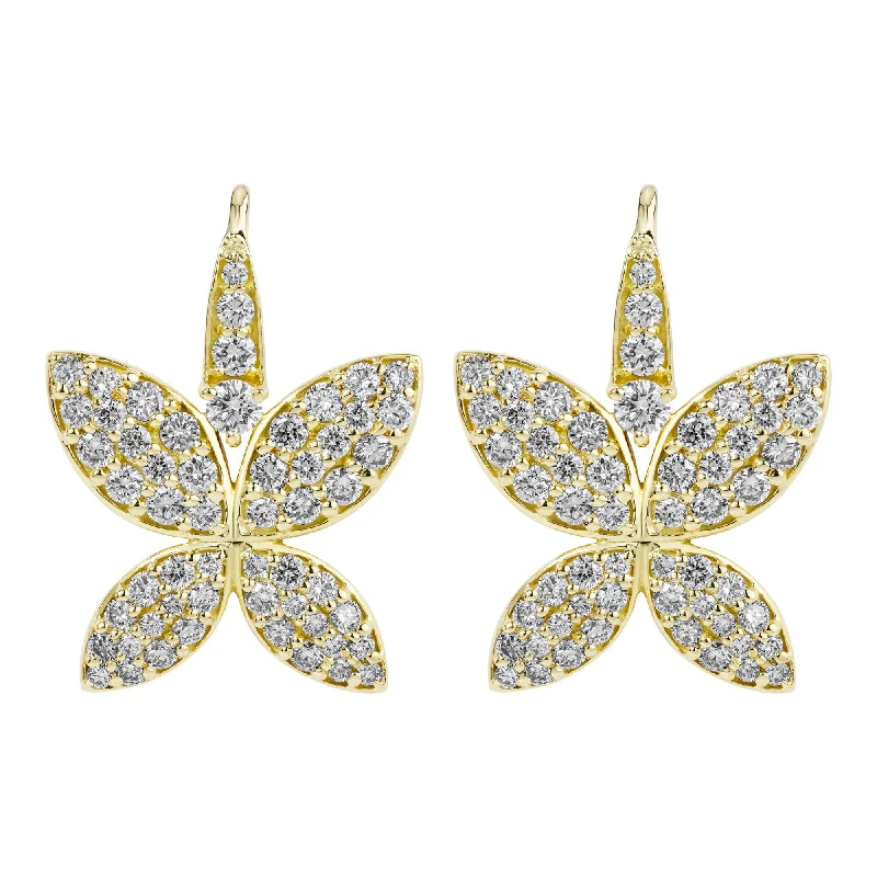 Fashion Earrings for Casual Wear-Earrings - Diamond