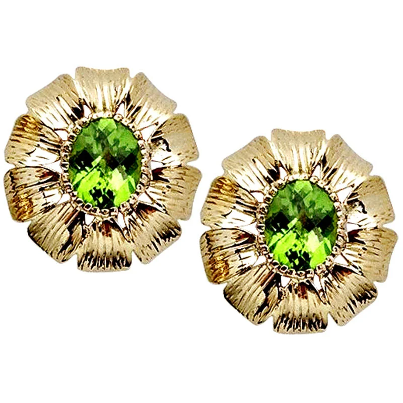 Gorgeous Earrings for Party Nights-Earrings- Peridot