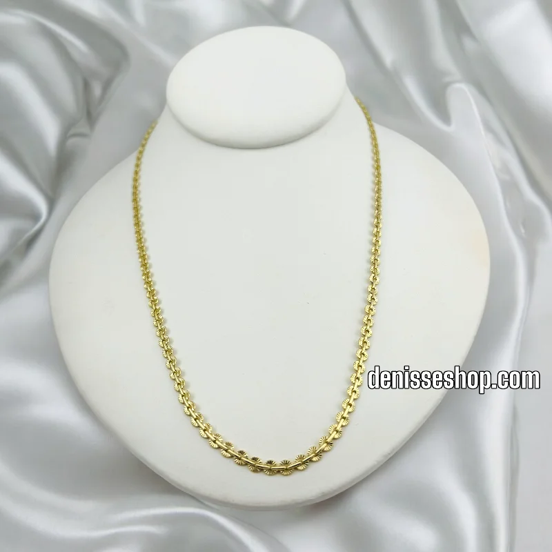 Custom Pendant Necklace for Special Gifts-14K GOLD FASHION NECKLACE 20'' N212