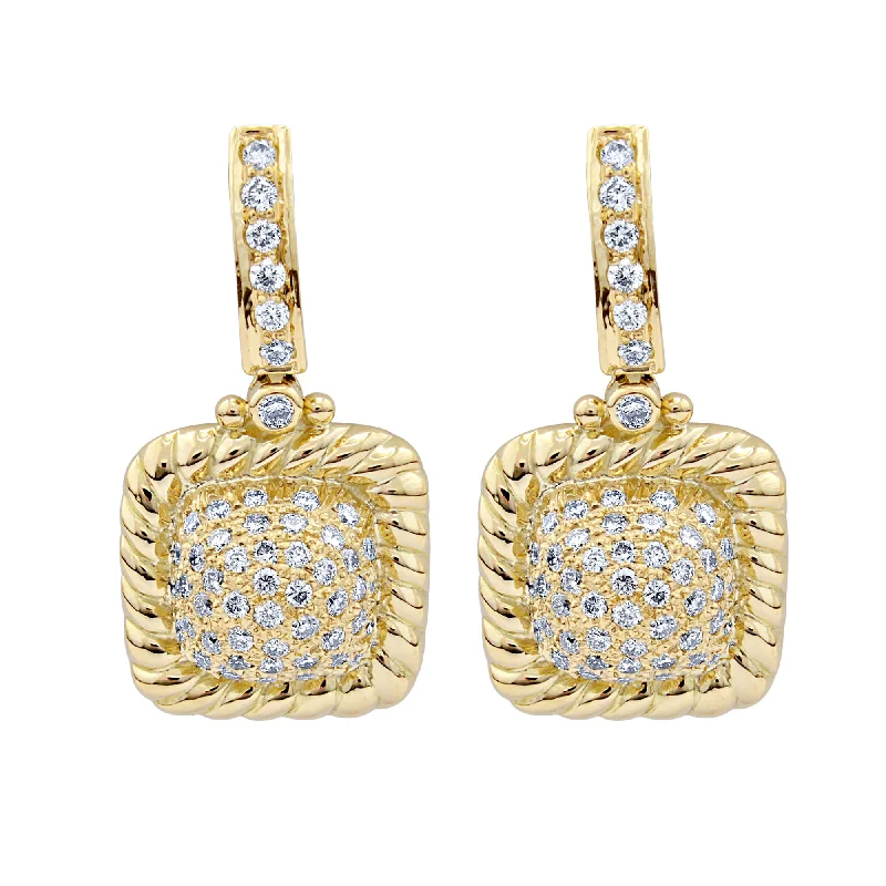 Beaded Earrings for Women-Earrings - Diamond