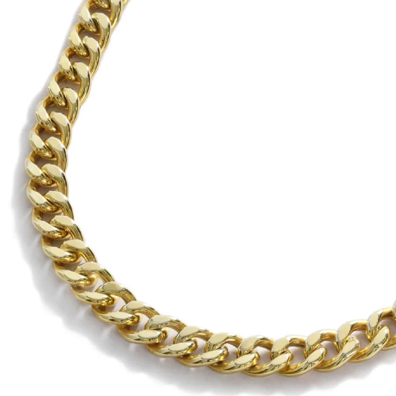 Gold Pendant Necklace for Stylish Women-Cuban Link Choker